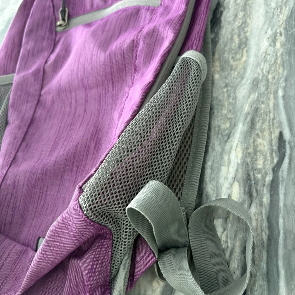 G4Free Unisex Purple Lightweight Packable Outdoor Hiking Daypack Backpack 10L